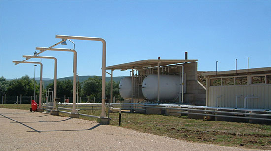 KNAUF, Knin, HRVATSKA - Postrojenje UNP-a - 2005.