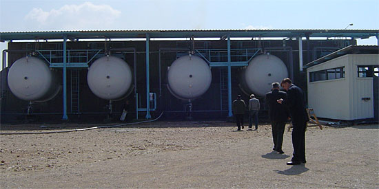 KOKSNO KEMIJSKI KOMBINAT, Lukavac, BOSNA i HERCEGOVINA - Postrojenje n-butan plina, 2005.