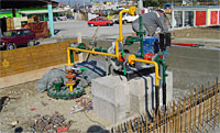 TIFON, Zagreb, HRVATSKA - b.p. ZAPRE�I�, Stabilna instalacija sa podzemnim spremnikom V=10m3